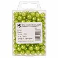 Contas decorativas Ø10mm verde 115 peças | Floristik24.pt