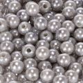 Contas decorativas Ø8mm prateadas, 250 peças | Floristik24.pt