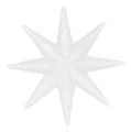 Floristik24 Estrelas decorativas brancas Ø5cm 20pcs