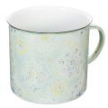 Floristik24 Caneca decorativa, vaso de plantas, mandala, esmaltada, Ø13cm A12cm