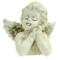 Floristik24 Creme de oração de anjo decorativo 9cm 8pcs