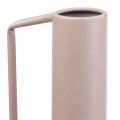 Floristik24 Vaso decorativo jarro decorativo de metal rosa claro 19,5cm Alt 38,5cm