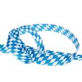 Fita Deco azul-branca 15mm 20m | Floristik24.pt