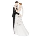 Floristik24 Estatueta decorativa de um casal de noivos, 10,5 cm