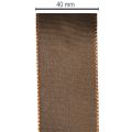 Fita de tafetá larga para presentes, elegante e brilhante, 40 mm x 50 m | Floristik24.pt