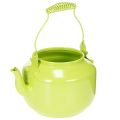 Floristik24 Bule decorativo usado como vaso de flores, estilo retrô nostálgico