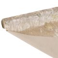 Caminho de mesa, tecido decorativo, estampado, laços largos, 35x120cm, 2 peças | Floristik24.pt