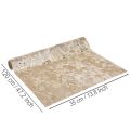 Caminho de mesa, tecido decorativo com laços estreitos, em rolo, 120x35cm, 2 peças | Floristik24.pt