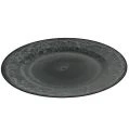 Placa decorativa antracite Ø33cm | Floristik24.pt