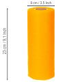 Caminho de mesa TNT, amarelo, 23 cm, rolo de decoração de mesa moderno | Floristik24.pt