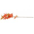 Floristik24 Deco ramo maple folhas de laranja ramo artificial outono 80cm