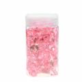 Floristik24 Pedras decorativas diamante acrílico rosa claro Ø1.8cm 150g decoração de dispersão para a mesa