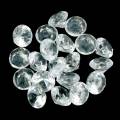 Floristik24 Pedras decorativas diamante claro Ø2,8cm 150g decoração de mesa