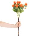 Arranjo artificial de cártamo laranja, ideal para vasos e decoração, 55 cm, 4 peças. | Floristik24.pt