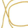 Floristik24 Fio de lã com fio de feltro mica amarelo bronze Ø5mm 33m