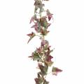 Floristik24 Ivy Garland Verde, Borgonha 182,5cm