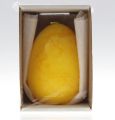 Floristik24 Ovo Deco vela limão 14cm