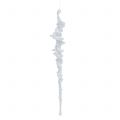 Floristik24 Icicles brancos com glitter para pendurar 26,5cm 1p