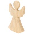 Anjo decorativo de madeira,