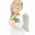 Floristik24 Decoração de Natal anjo anjo da guarda 15cm 2pcs