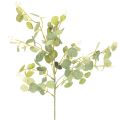 Floristik24 Ramo artificial de eucalipto com folhas redondas, 75 cm, 4 peças