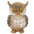 Estatueta de coruja, pequena coruja sentada, decoração, 11 cm | Floristik24.pt
