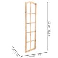 Moldura de janela de madeira como decoração de parede, 100 cm | Floristik24.pt