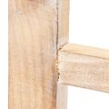 Moldura de janela de madeira como decoração de parede, 100 cm | Floristik24.pt