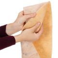 Fita de feltro, suporte para panela bicolor feito de feltro de lã, laranja/multicolorido, 15cm x 5m | Floristik24.pt