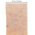 Fita de feltro, suporte para panela bicolor feito de feltro de lã, laranja/multicolorido, 15cm x 5m | Floristik24.pt