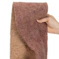 Fita de feltro bicolor feita de feltro de lã, 100% lã, roxo/marrom, 15cm x 5m | Floristik24.pt