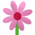Floristik24 Flor de feltro rosa 87 cm