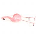 Floristik24 Flamingo decorativo com penas rosa Alt.45cm