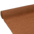 Floristik24 Papel crepom para floristas, marrom, rolo de 50 cm de largura