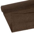 Papel crepom para floristas, rolo marrom, 50x250cm, decoração | Floristik24.pt