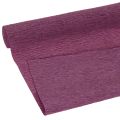 Papel crepom para decoração floral, roxo, 50x250cm | Floristik24.pt