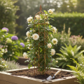 Treliça de jardim, suporte para roseiras e outras plantas trepadeiras, ideal para o design do jardim, 108 cm, conjunto de 2. | Floristik24.pt
