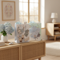 Sacola de presente para bebê menino - Ideal para presentear no nascimento - 23 cm - 2 unidades | Floristik24.pt