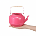 Bule de chá em estilo campestre nostálgico, decorativo para sala de estar ou cozinha, 15 cm | Floristik24.pt