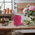 Cordão de papel 6mm 23m rosa | Floristik24.pt