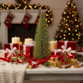 Árvore de Natal artificial verde para decoração de inverno, 70 cm | Floristik24.pt
