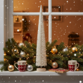 Árvore de Natal artificial decorativa, árvore de Natal de mesa, 60 cm | Floristik24.pt