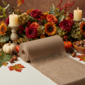 Rolo de decoração de mesa em tecido não tecido, 24 cm x 25 m, na cor marrom, para mesas festivas. | Floristik24.pt