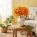 Ramo artificial de gypsophila laranja para arranjos florais, 30 cm, 10 unidades. | Floristik24.pt