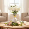 Cravos artificiais brancos, 40 cm, 4 peças | Floristik24.pt