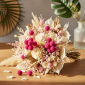 Arranjo de flores secas de Craspedia para arranjos florais, 55 cm, 20 peças | Floristik24.pt