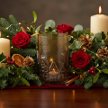 Casinhas de vidro para velas pequenas, ideais para decoração de mesa, 23 cm | Floristik24.pt