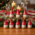 Miniaturas de Gnomo e Amanita Muscaria para Decoração de Mesa, 10cm, 6 peças | Floristik24.pt