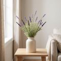 Ramo Artificial de Plantas Artificiais Decoração Lavanda Roxa 36cm | Floristik24.pt