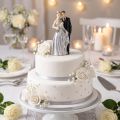 Casal de bodas de prata (10 cm) | Floristik24.pt